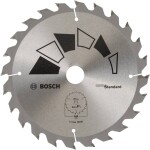 Bosch Accessories Standard 2609256B55 pílový kotúč 165 x 20 mm Počet zubov (na palec): 24 1 ks; 2609256B55