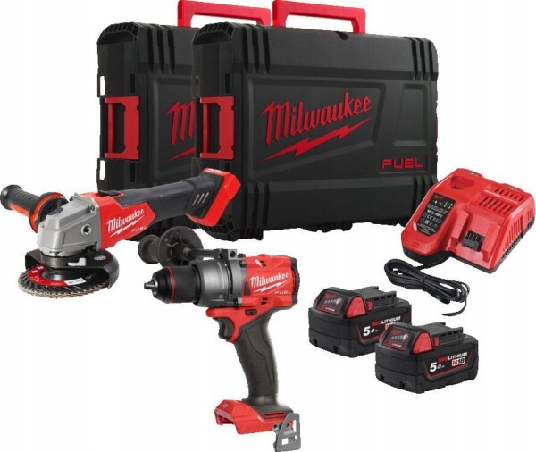 Milwaukee MILWAUKEE.POWERPACK M18FPP2E3-502XEU ...