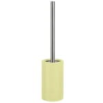 Spirella TUBE WC kefa so žltou keramickou nádobou / nerezová rukoväť / PP hlavica O 72 mm