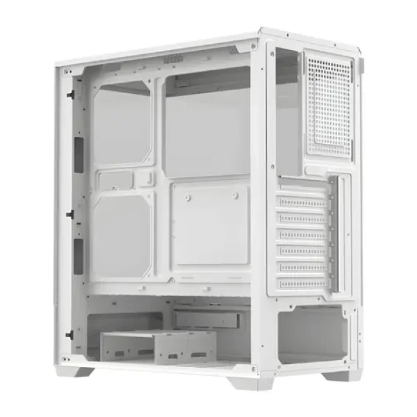 DarkFlash C365 biela / Skriňa / E-ATX / 270 ° tvrdené sklo / bez ventilátorov / bez zdroja (C365 WHT NoF)