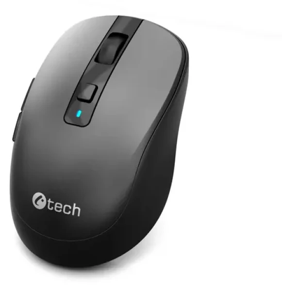 C-tech WLM-19 / Bezdrôtová optická myš / tiché tlačidlá / 1600DPI / 6 tlačidiel / BT5.0/2.4GHz / 1xAA (WLM-19)
