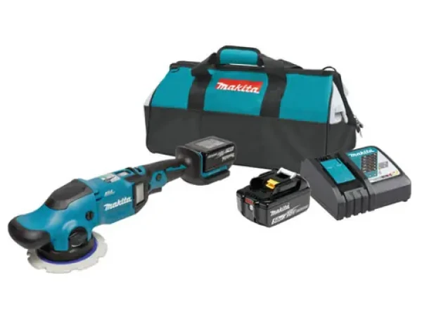 Makita DPO600RTE / Aku leštička / 18V / priemer 150mm / 780 ot-min / 6800 z-min / 2x5.0Ah (MDPO600RTE)