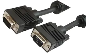 MediaRange VGA kábel 20 m čierna / Kábel / VGA-VGA / Samec-samec (MRCS117)