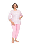 Pyžamo Martel Kasia II 266 3/4 M-3XL kaštanové L