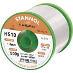 Stannol HS10 2510 spájkovací cín bez olova cievka Sn99,3Cu0,7 ROM1 500 g 1 mm; 535766