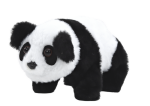 Mamido Interaktívna plyšová panda v prepravke ružová modrá