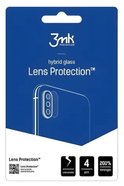 3mk Lens Protection XIAOMI Mix Fold 3 / Sklo na fotoaparát / Hybridné / 0,16 mm / 4 ks
