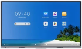 86" HIKVISION IFP / Dotykový panel / 4K / Android 14 / 8GB/128GB / 400 nit / 50 bodov (DS-D5B86RB/EP)
