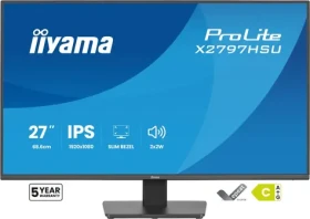 27" IIYAMA ProLite X2797HSU-B1 čierna / LED / IPS / 1920 x 1080 / 16:9 / 4 ms / 1500:1 / 350cd-m2 / VESA (X2797HSU-B1)