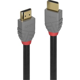 LINDY prepojovací kábel Zástrčka HDMI-A, Zástrčka HDMI-A 0.50 m čierna 36951 8K UHD HDMI kábel; 36951