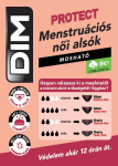 Dámske nohavičky MENSTRUAL Midislip Black - BELLINDA DIM S černá
