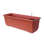 Plastia Samozavlažovací truhlík Siesta LUX terakota 80 cm