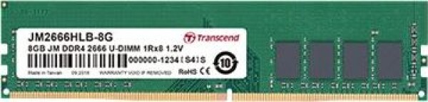Transcend JetRam, DDR4, 8 GB, 2666MHz, CL19 (JM2666HLG-8G)
