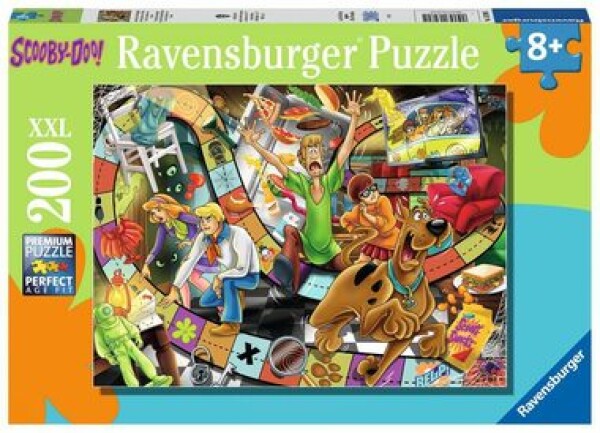 Ravensburger Scooby Doo: Bláznivá hra - 200 dielikov