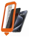 Torras Install Master iPhone 16 PLUS / Tvrdené sklo / Tvrdosť 9H+ / Redukcia modrého svetla / Ochrana proti pádu z 2,44 m (X00FX1541)