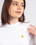 Carhartt WIP W' S/S Chase T-Shirt White/Gold XS