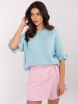 Jumper MI SW 2913.99 svetlomodrý jedna velikost