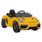 Mamido Elektrické autíčko Porsche Spyder RS ​​718 lakované žlté