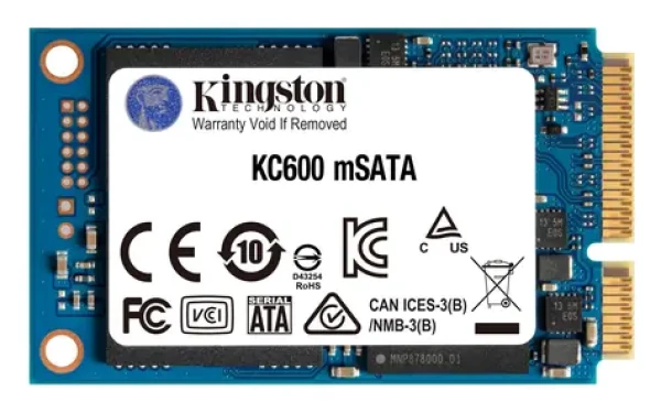 Kingston KC600 256GB (mSATA) / mSATA / SATA III (SKC600MS/256G)