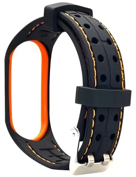 Beline SMART Strap čierno-oranžová / Remienok / silikónový / XIAOMI SMART Band 7