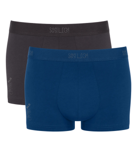 Pánske boxerky SLG Base Trunk C2P - BLACK - čierne M014 - SLOGGI BLACK COMBINATION S