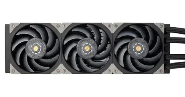 Silverstone SST-XE360PDD čierna / strieborná / Vodný chladič CPU / duálny socket / 360mm / 3x 120mm (SST-XE360PDD)