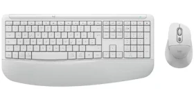 Logitech Desktop MK880 Signature Comfort PLUS DE svetlo šedá / Bezdrôtová sada klávesnice a myši / DE verzia (920-014025)