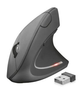 Trust Verto Wireless Ergonomic Mouse / Bezdrôtová ergonomická myš / 1600DPI / 2.4 GHz / Nano USB (22879-T)