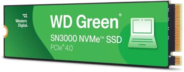 WD WD Žalias SN3000 NVMe SSD 1TB M.2 2280