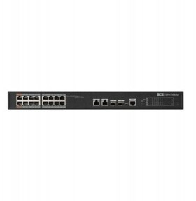 BCS BCS-L-SP1602G-2SFP-M(2) BCS Switch zarządzalny 16x PoE, 2x RJ45, 2x SFP Gigabit