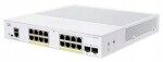 Cisco Cisco switch CBS350-16FP-2G, 16xGbE RJ45, 2xSFP, fanless, PoE+, 240W - REFRESH