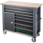 Stahlwille 85010621 Pojazdný pracovný stôl WB 621 so 7 zásuvkami a skrinkovou časťou (š x v x h) 1150 x 1045 x 500 mm; 85010621