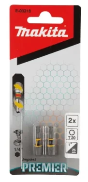 Makita E-03218 Impact Premier Súprava bitov T20x 25 mm 2 ks (E-03218)