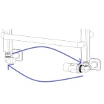HOPA - PRIME-SADA, univerzálny rohový ventil - Farba - Biela RDPRIMESADAW