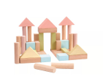 PlanToys PlanToys Stavebné kocky 40 ks (pastelové)