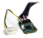 StarTech Mini PCIe FireWire karta čierna / PCIe FireWire karta / IEEE 1394 / Čipset TI XIO2213B (MPEX1394B3)