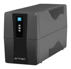 Armac Home Lite HL650E/LEDV2 čierna / Záložný zdroj / Line-Interactive / 650 VA / 2x 230V / AVR (HL/650E/LED/V2)