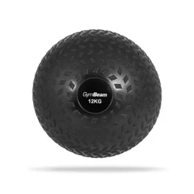 Posilňovacia lopta Slam Ball - GymBeam (čierna) (51178-4-12kg)