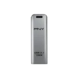 PNY Elite Steel 128GB strieborná / Flash Disk / USB 3.1 / čítanie: 20MB/s / zápis: 80MB/s (FD128ESTEEL31G-EF)