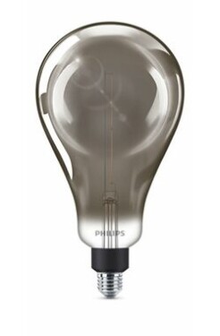 Philips Vintage LED žiarovka E27 A160 6,5 W / 270lm / 4000K / stmievateľná / smokyD (SKL000329485)