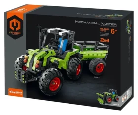 IM.MASTER Stavebnica traktor/traktor s valníkom 2v1