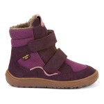 Dievčenské zimné barefoot topánky TEX WINTER Purple Froddo G3160247-7 - 38