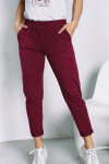 Dámske nohavice LENA vínový L