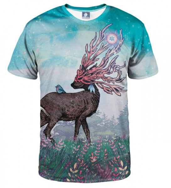 Aloha From Deer Companions T-Shirt TSH AFD441 Modrá