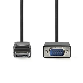 Nedis DisplayPort - VGA kábel čierna 2 m / Kábel / DisplayPort - VGA (D-Sub) / max. 1080p (CCGB37301BK20)