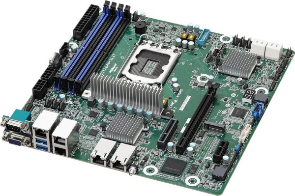 ASRock ASRock Mainboard EC262D4U-2L2T micro-ATX Sockel 1700 DDR5-only Single