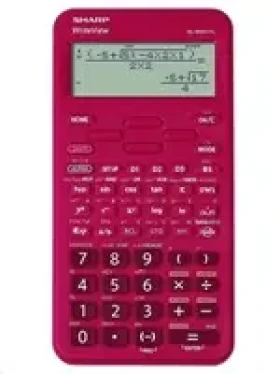 Sharp ELW531TLBRD červená / Kalkulačka vedecká / balenie blister / batériové napájanie (SH-ELW531TLBRD)
