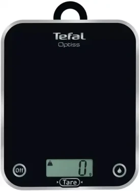 TEFAL Optiss BC5005V0 čierna / Kuchynská váha / 5 kg / LCD displej (BC5005V0)