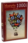 MAGNOLIA Puzzle Balón z motýľov