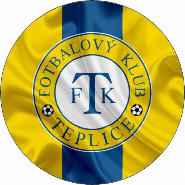 Jedlý papier Logo FK Teplice 19,5 cm - Pictu Hap - Pictu Hap
